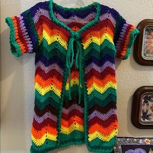 colorful Crochet Cover